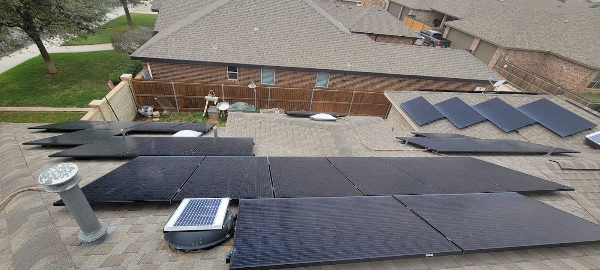 Big Texas Roofing solar photo