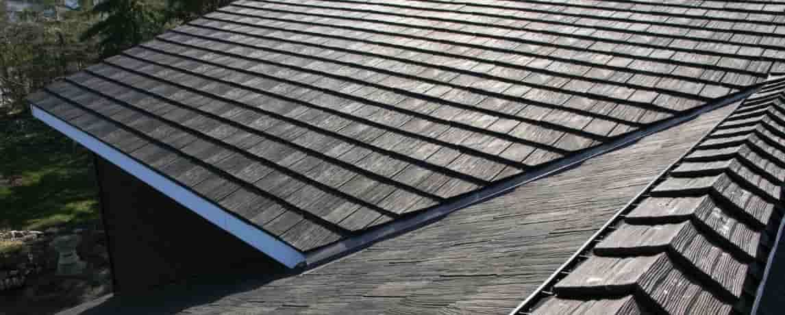 rubber slate roof